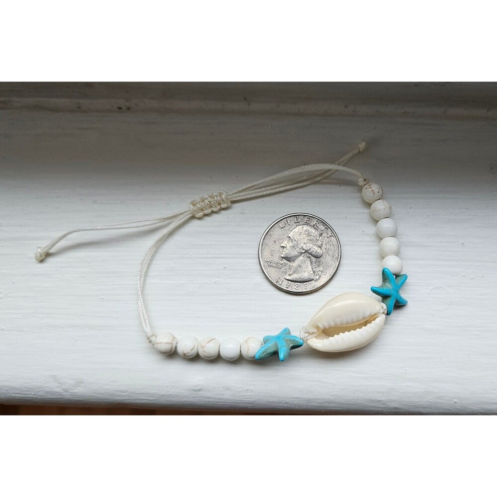Beaded Shell Bracelet/Anklet